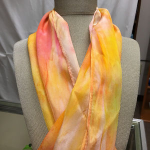 Silk Scarf- Hand Painted